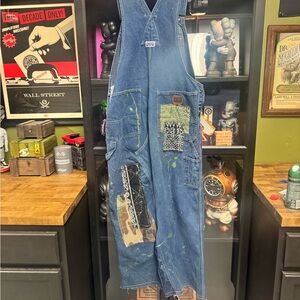 Tricia Fix Blue Denim overall dress